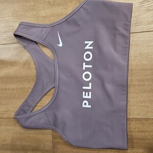 Nike Peloton Dri-Fit Sports Bra Top Medium Lavender Racerback‎